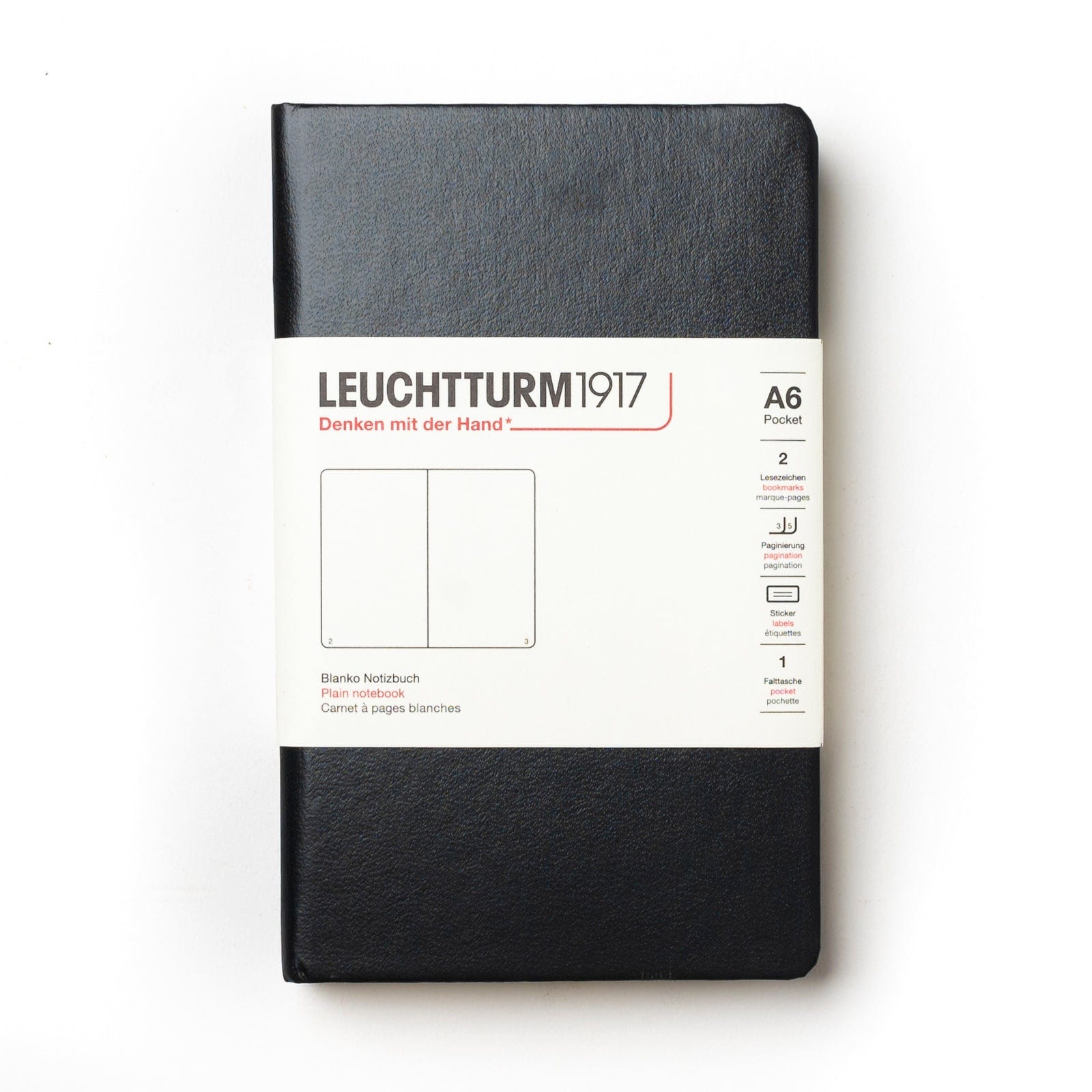 Leuchtturm1917 Notebook Classic - Hardcover A6 Leuchtturm1917