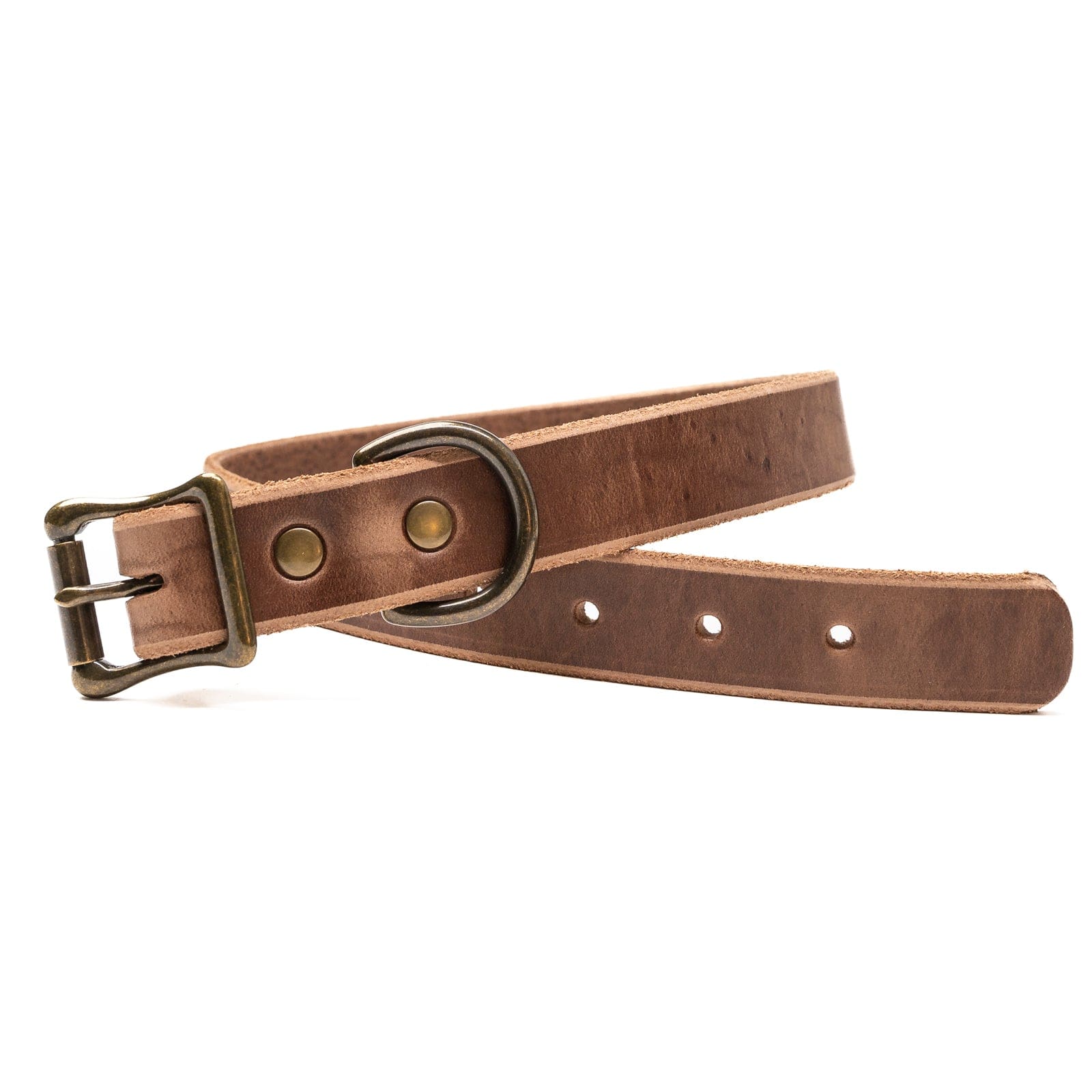 Matching Dog Collar & Leash Bundle - Natural Popov Leather®