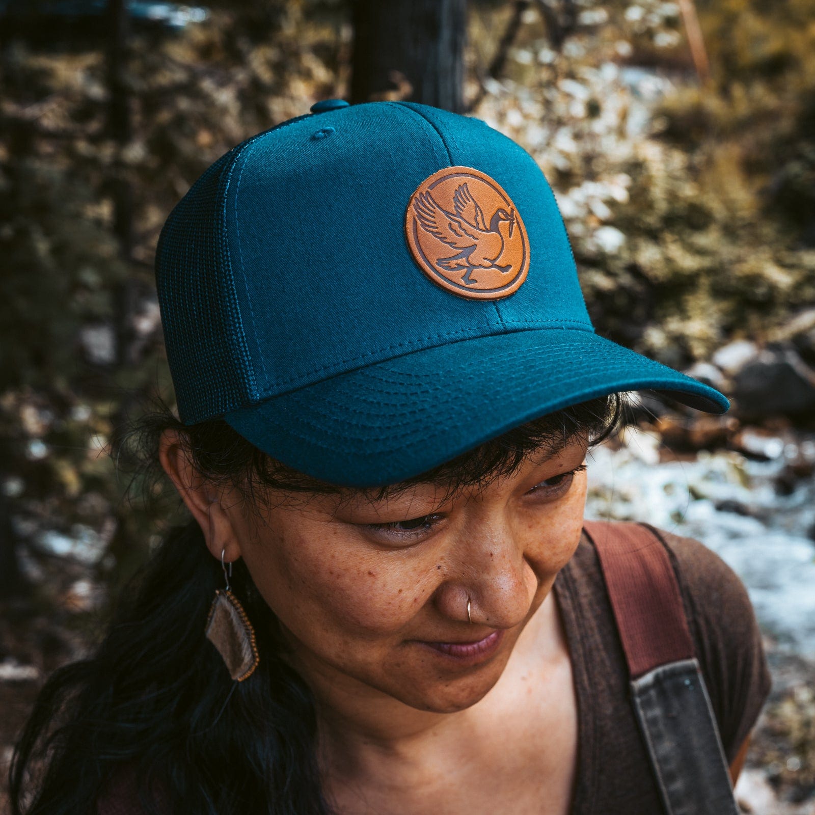 Trucker Hat - Canadian Goose Popov Leather®