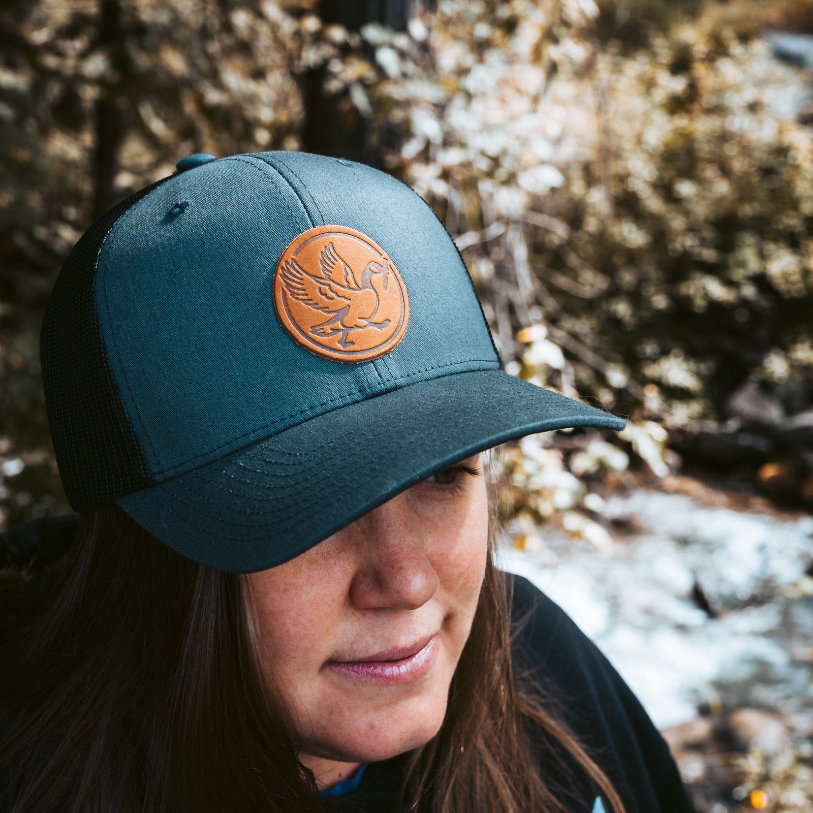 Trucker Hat - Canadian Goose Popov Leather®