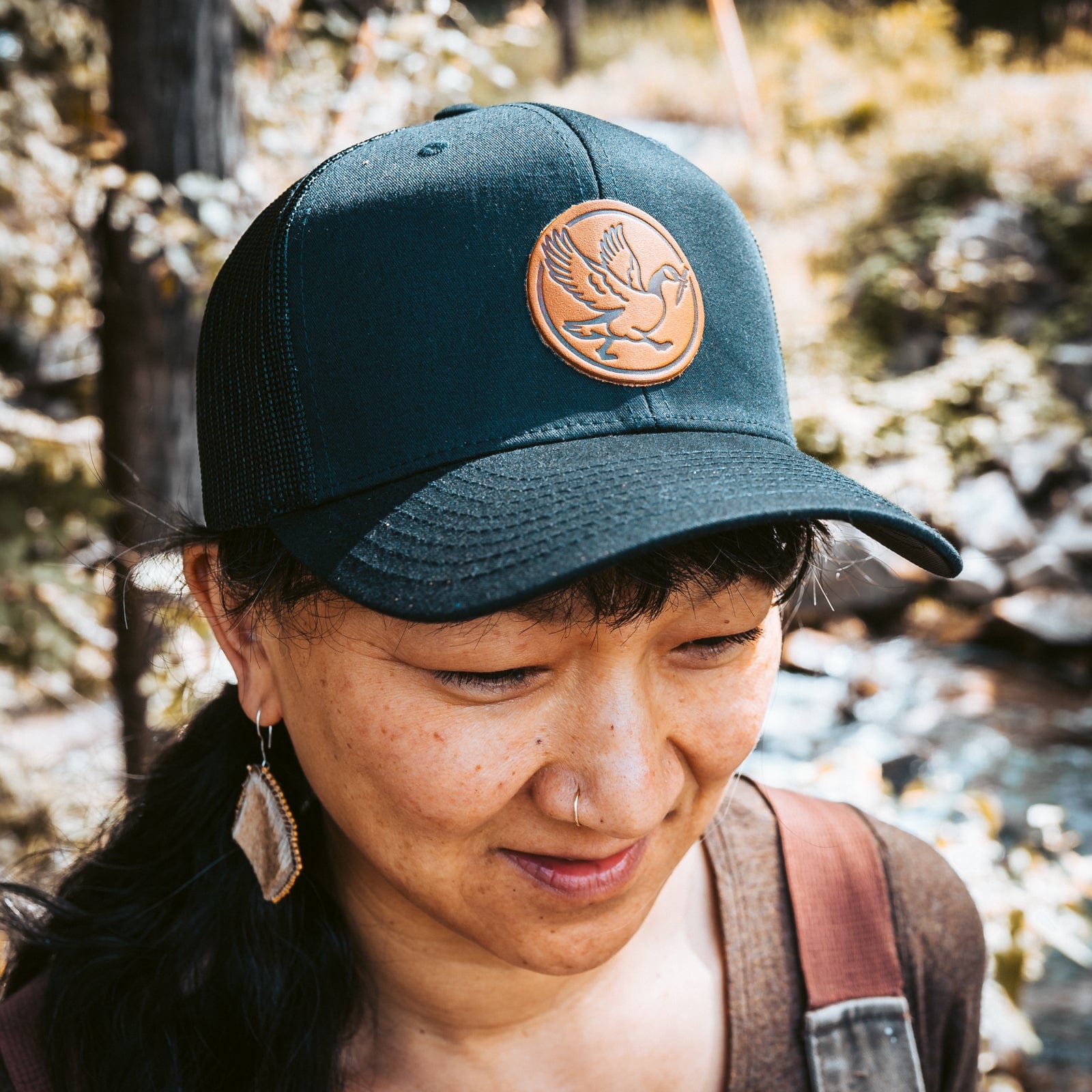 Trucker Hat - Canadian Goose Popov Leather®