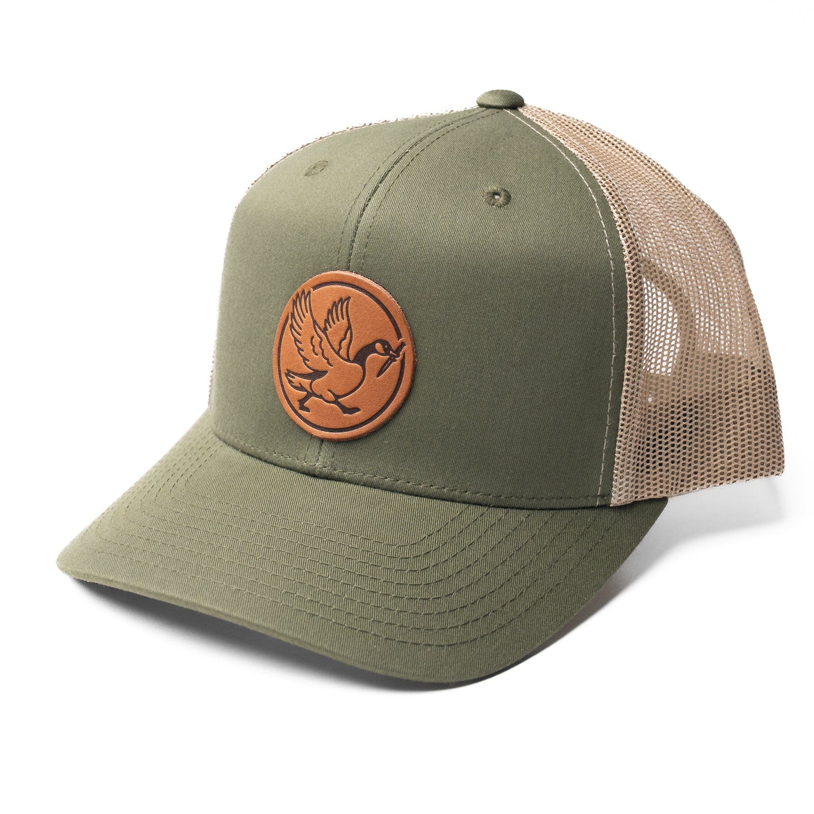 Trucker Hat - Canadian Goose Popov Leather®