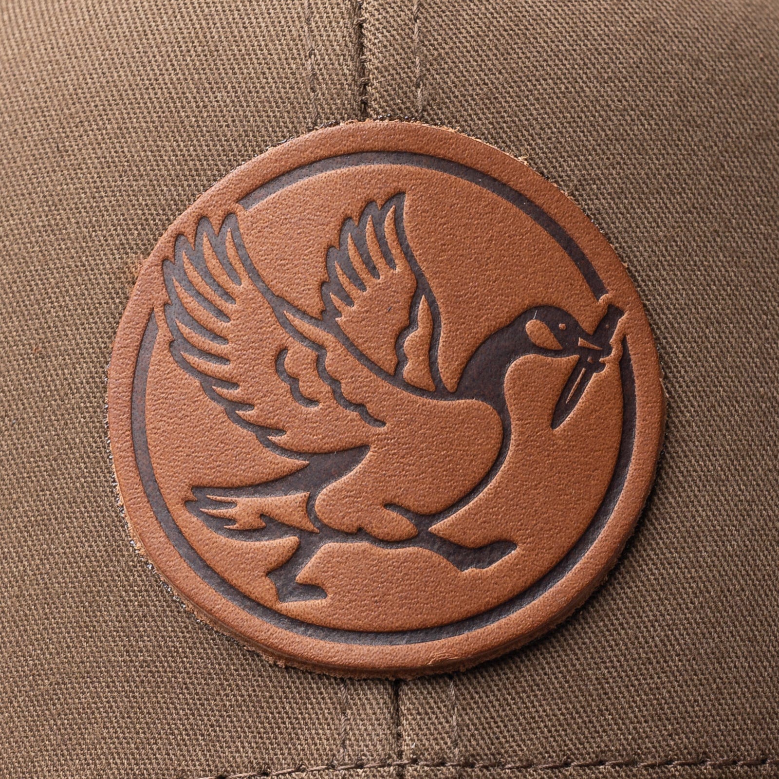 Trucker Hat - Canadian Goose Popov Leather®