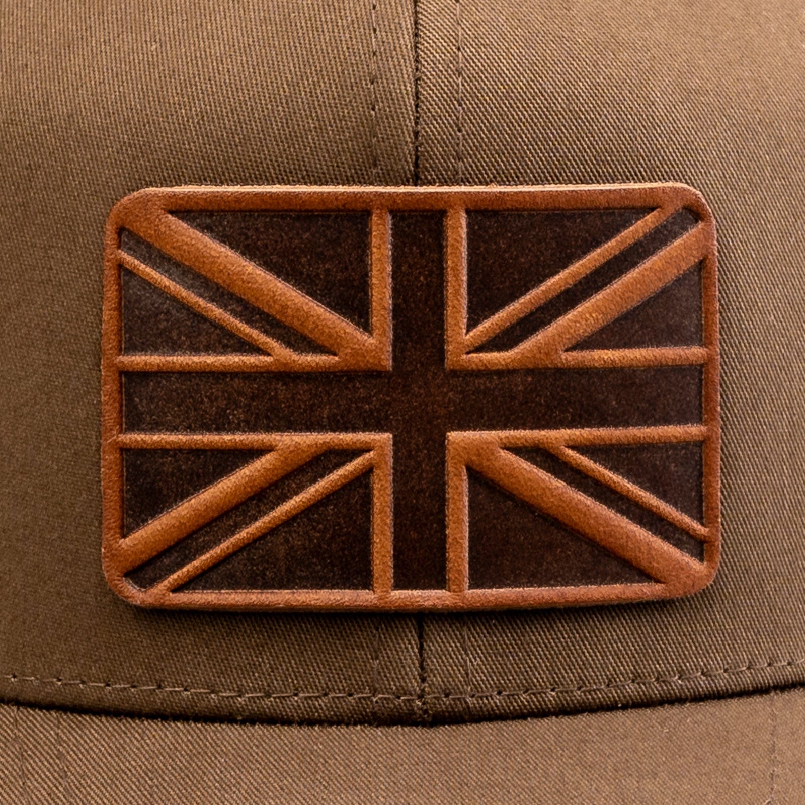 UK Flag Hat Popov Leather®