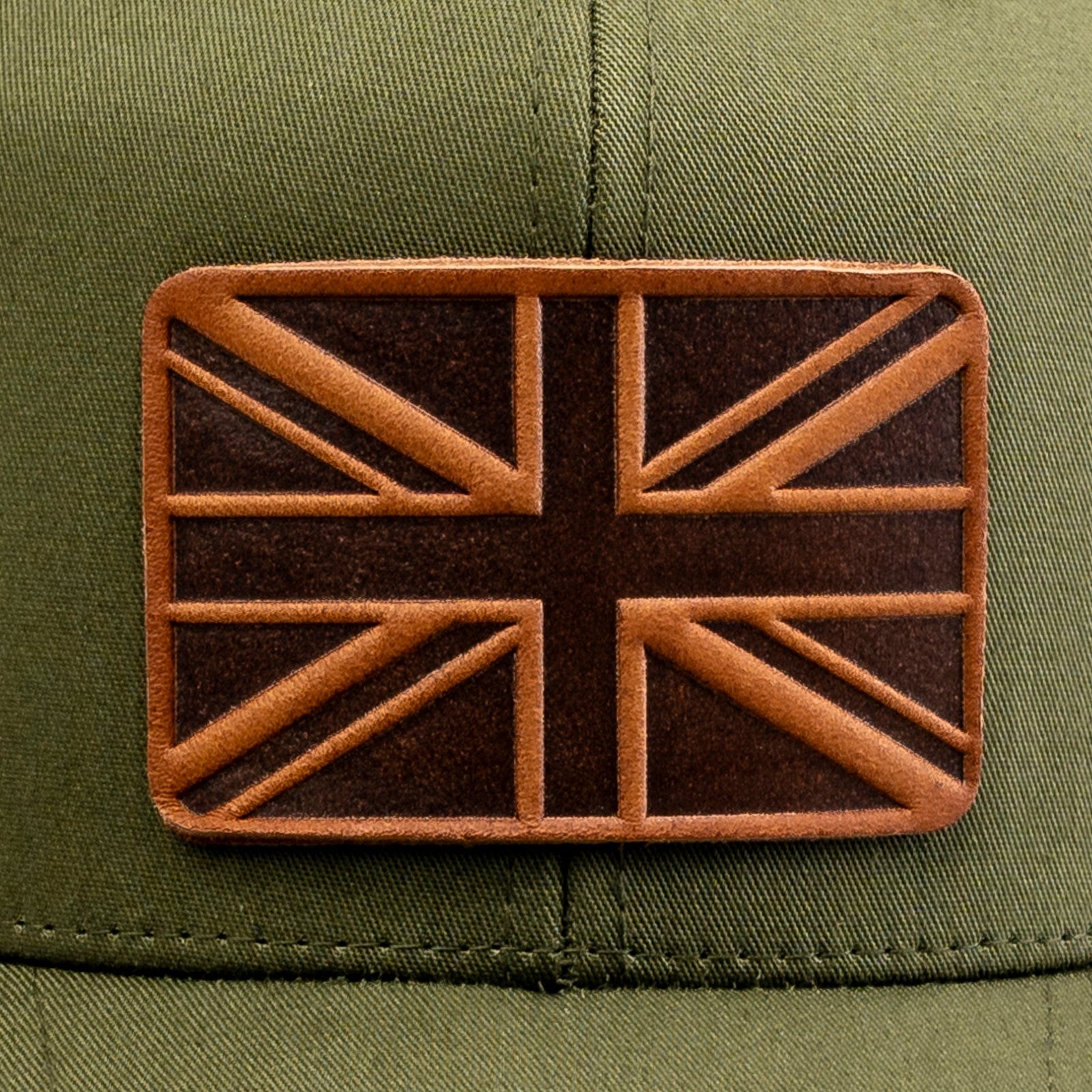 UK Flag Hat Popov Leather®