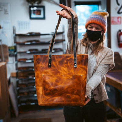 Pack Your Leather Tote Bag Like a Pro: What to Include in Your Carry-On Bag