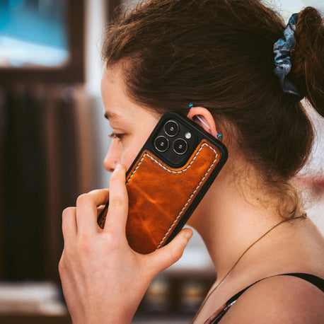 iPhone 14 Pro Max Leather Case