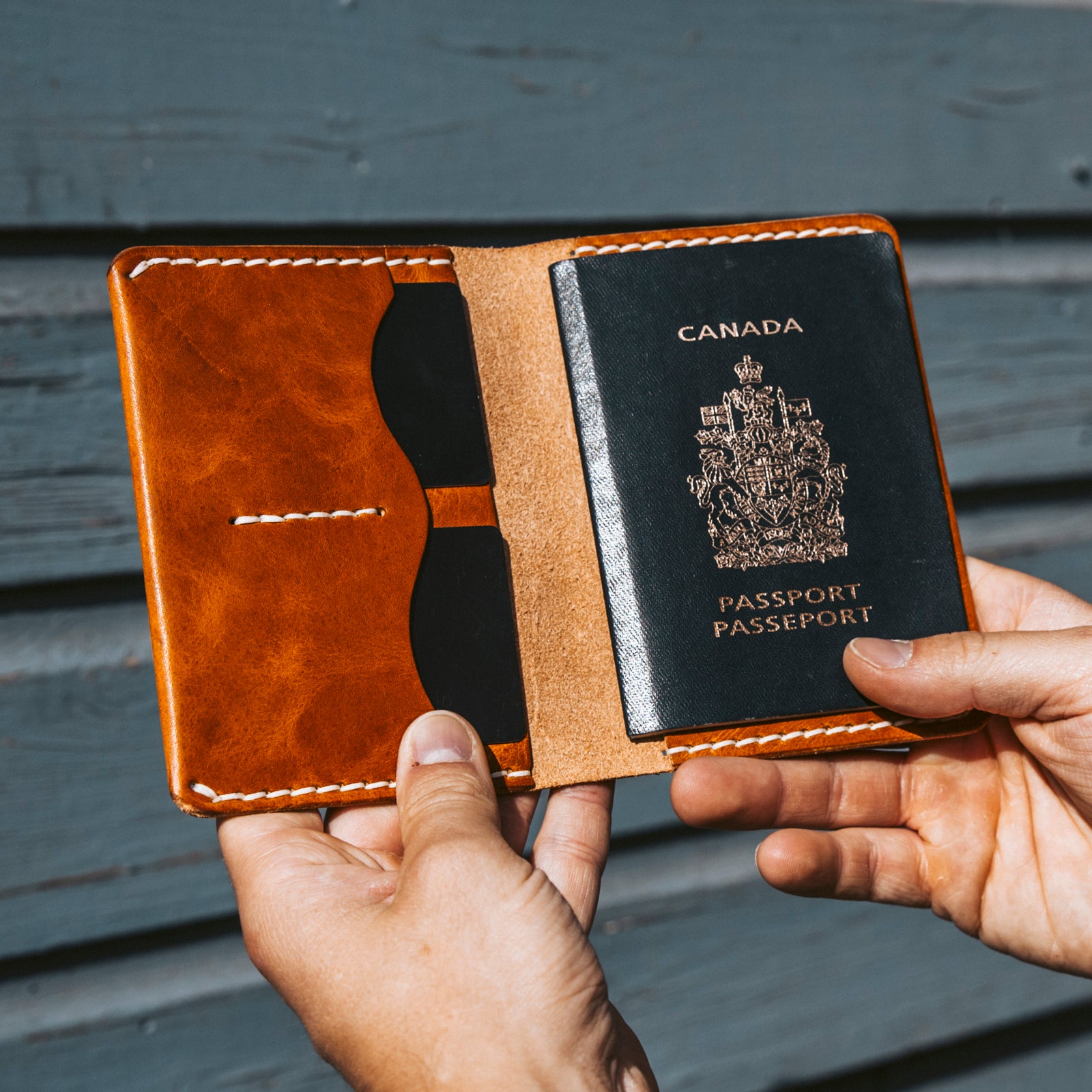 Leather Passport Cover