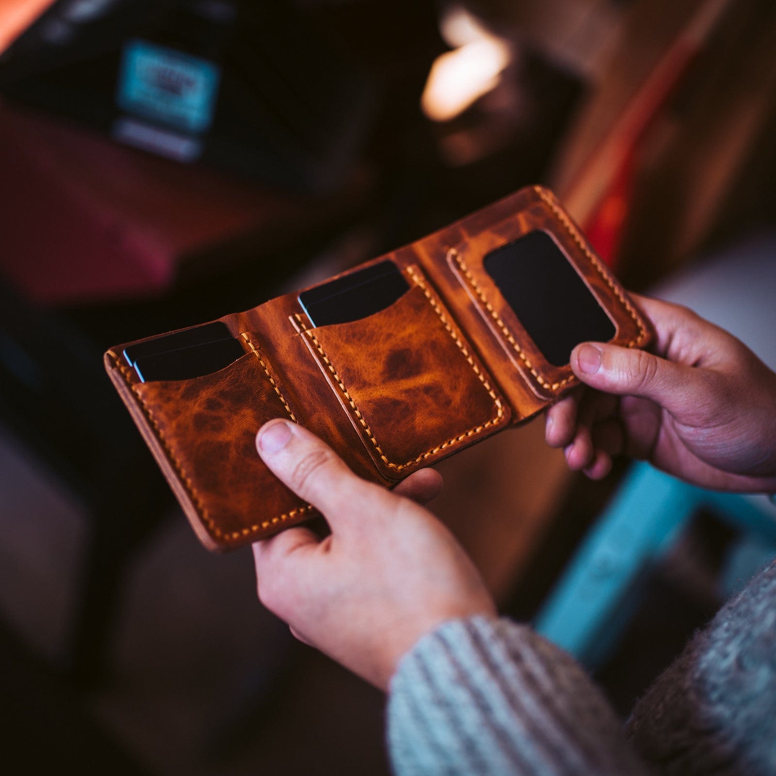 Leather Trifold Wallet | Popov Leather