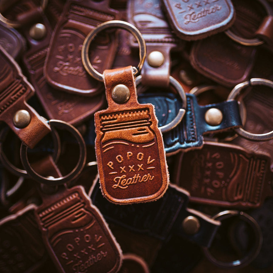 Custom Bulk Keychains - Popov Leather®