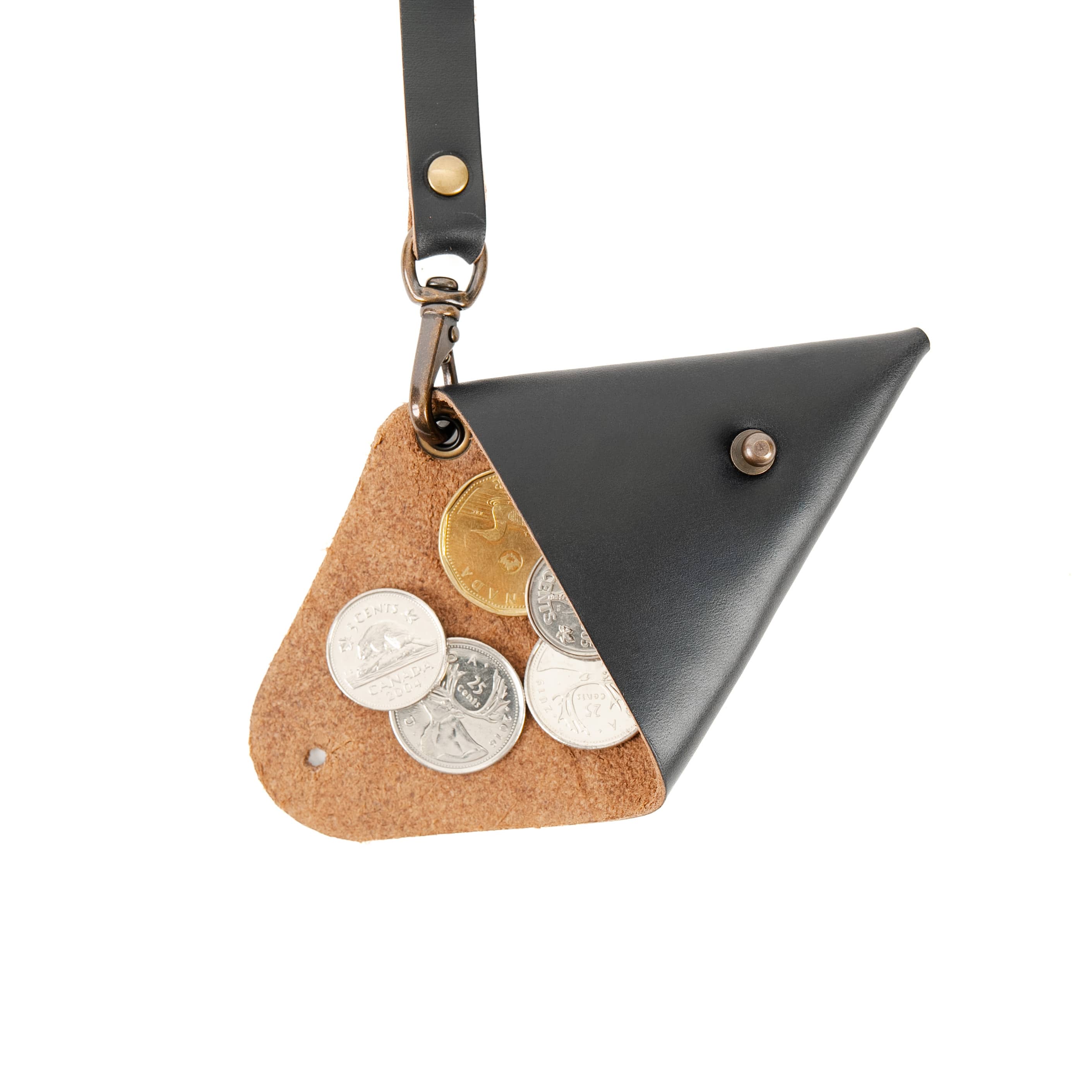 Leather Triangle Pouch