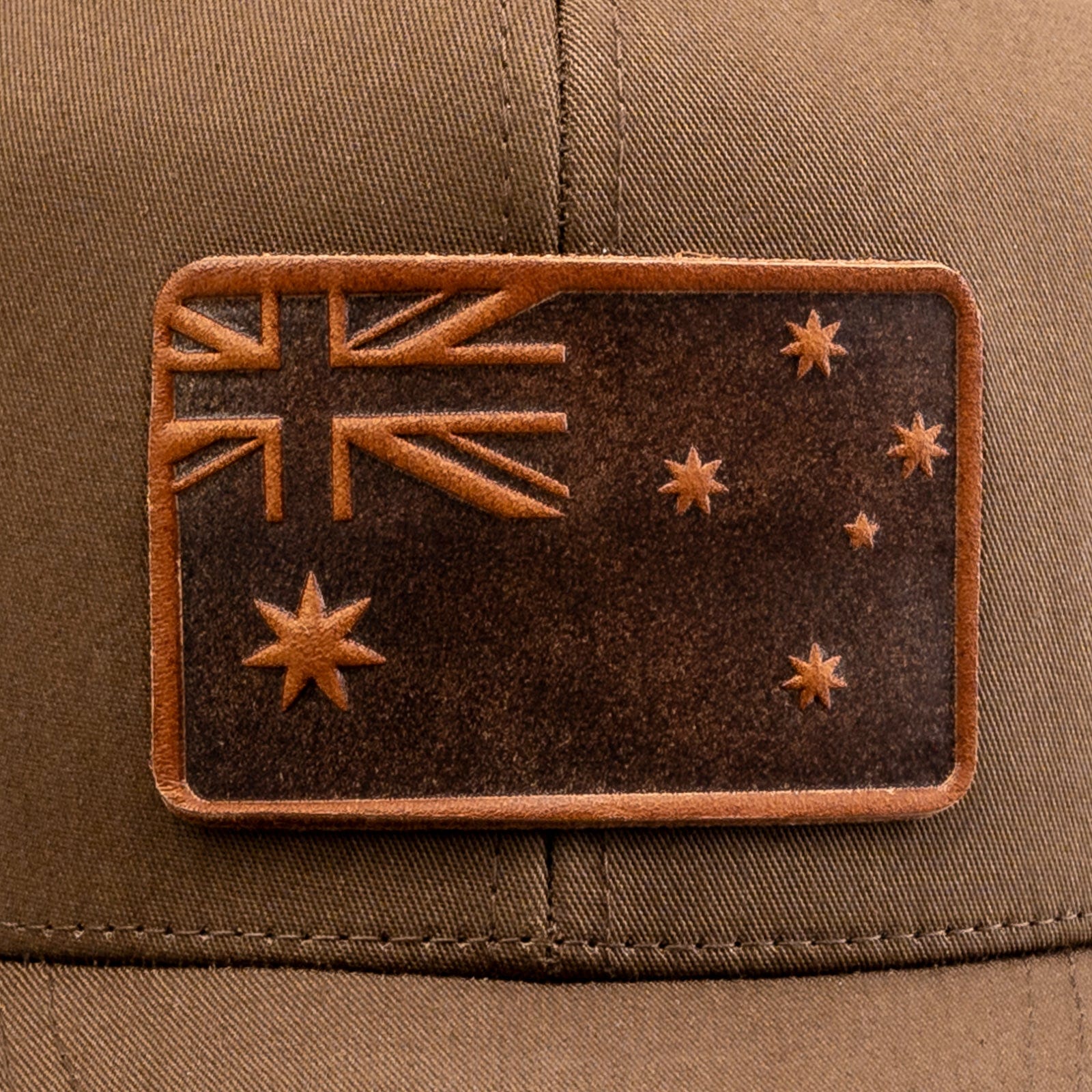 Australian Flag Hat Popov Leather®