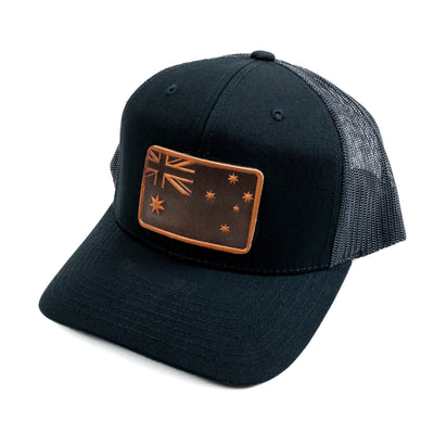 Australian Flag Hat Popov Leather®