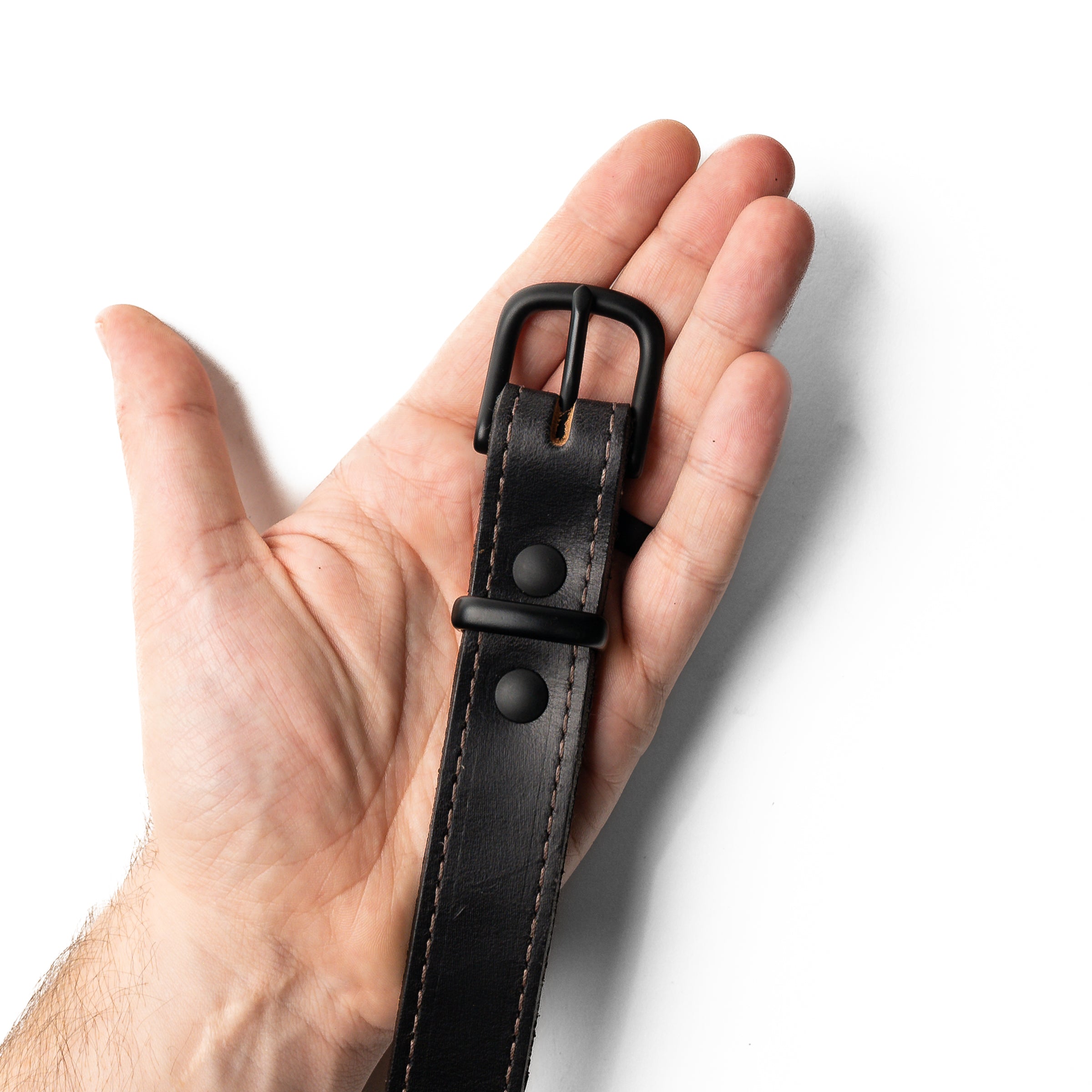 Leather Vanguard Belt - 1"