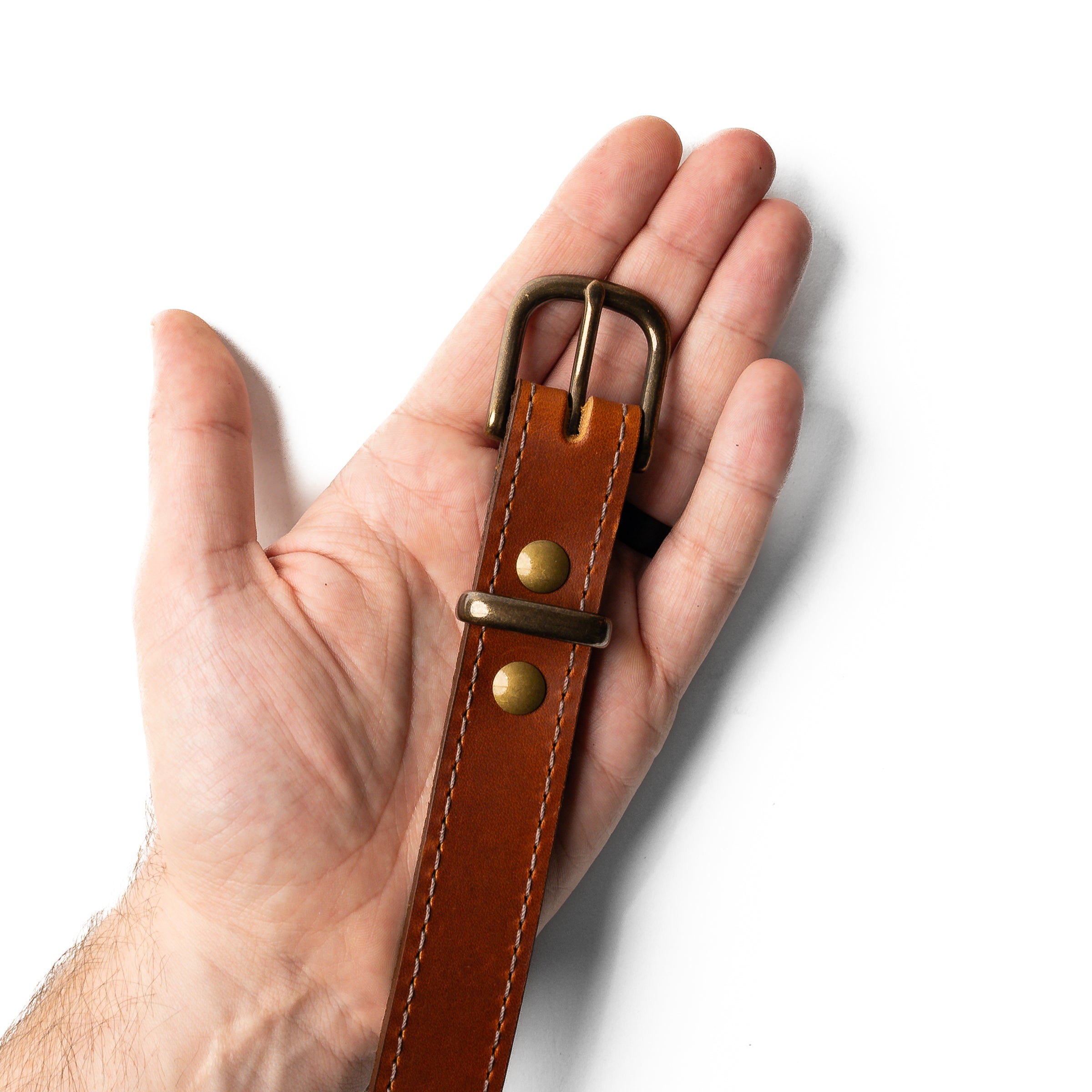 Leather Vanguard Belt - 1"