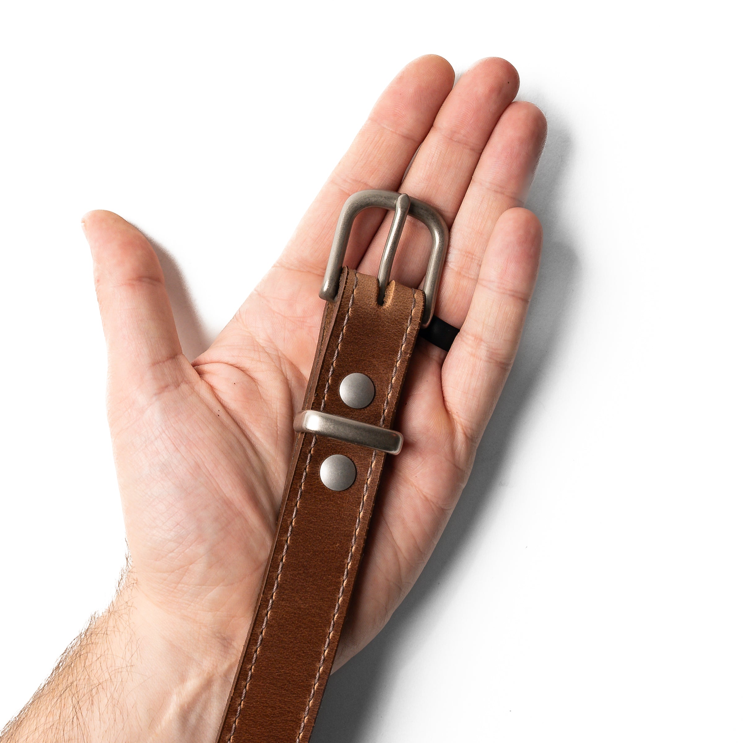 Leather Vanguard Belt - 1"