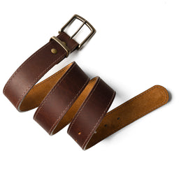 Leather Vanguard Belt - 1.5" - Heritage Brown