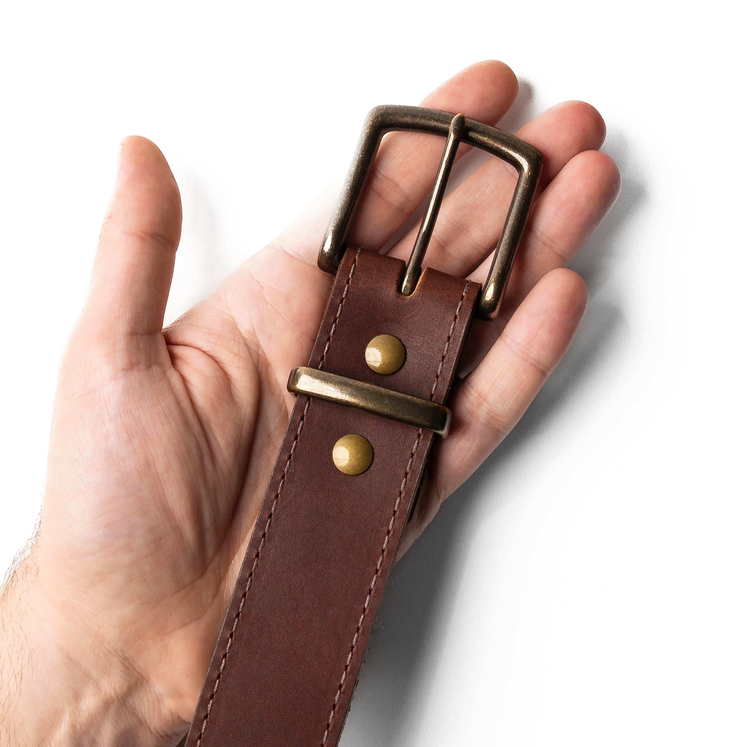 Leather Vanguard Belt - 1.5"