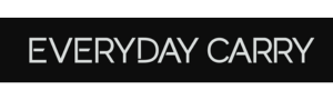 Black logo with the words 'EVERYDAY CARRY' in capital letters.