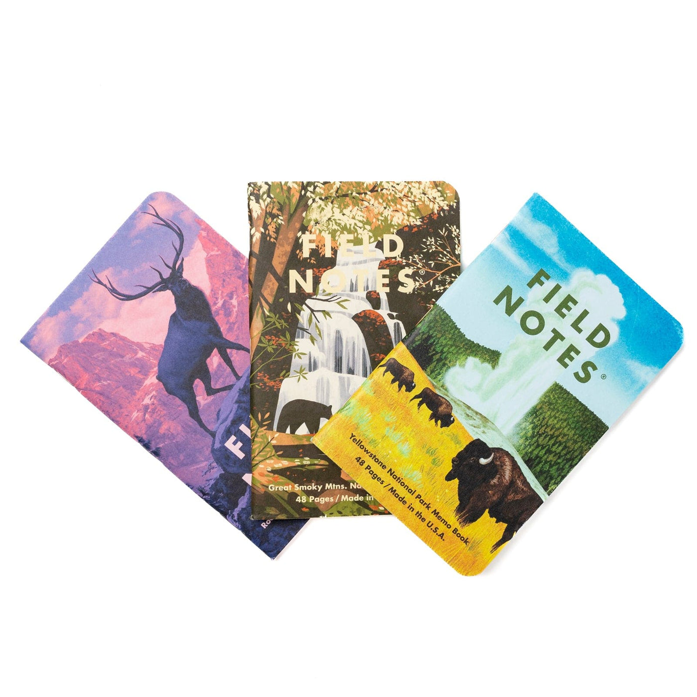 Field Notes Notebooks - National Parks Field Notes
