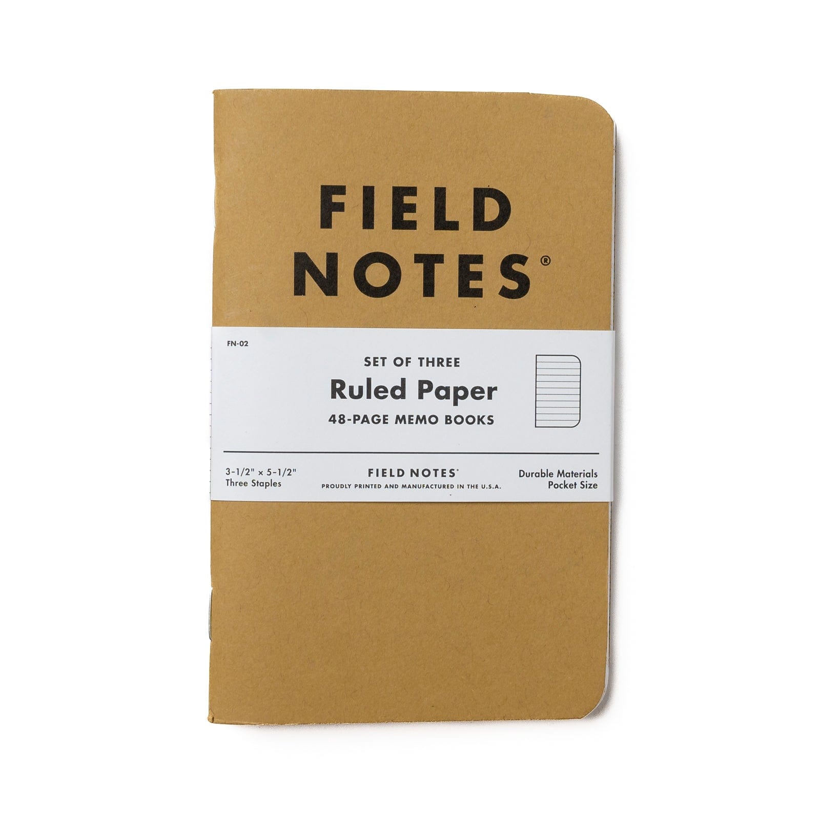 Field Notes Notebooks - Original Kraft Field Notes