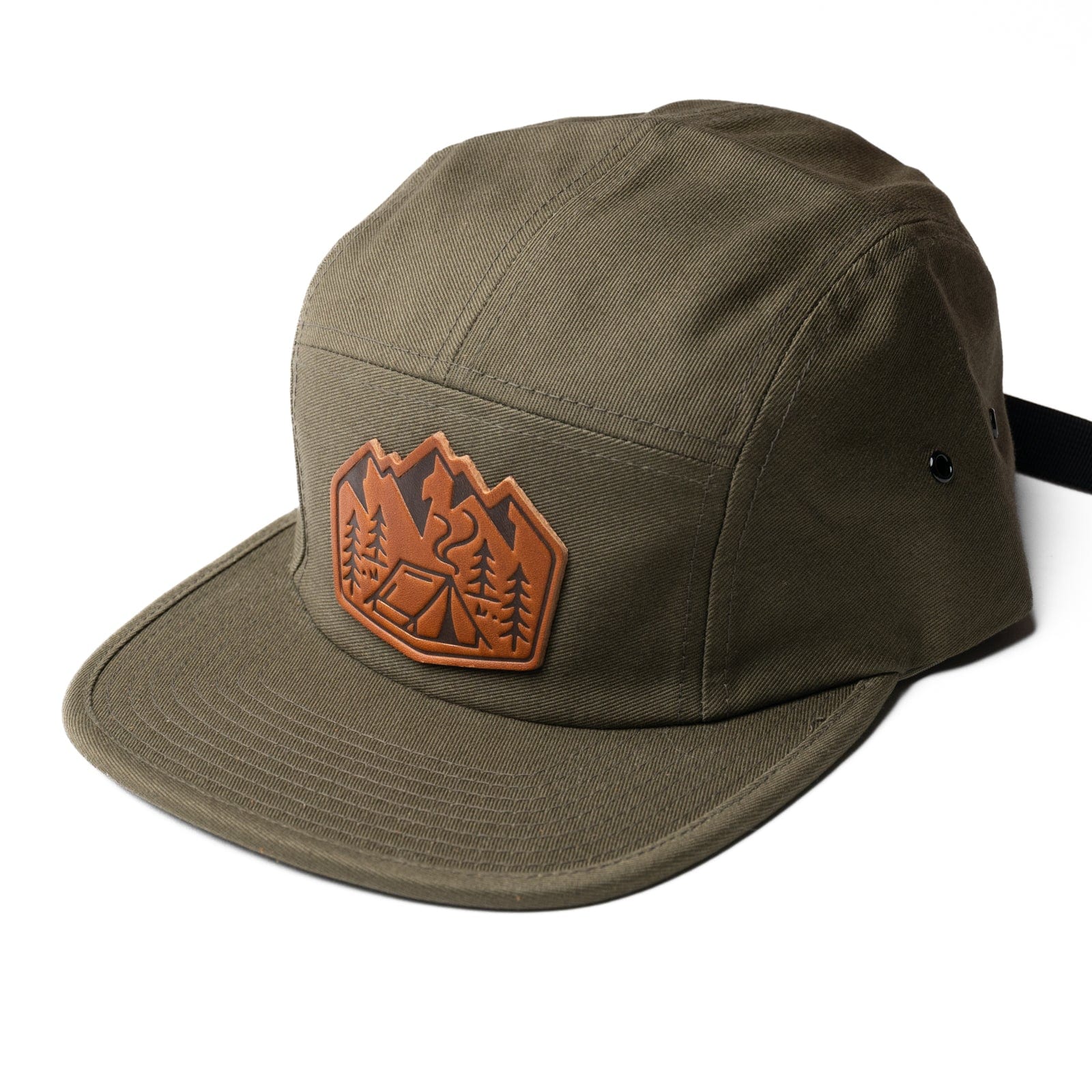 leather tent Jockey Hat - Camping