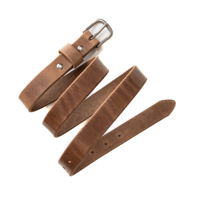 Leather 1" Dress Belt - Natural Popov Leather®