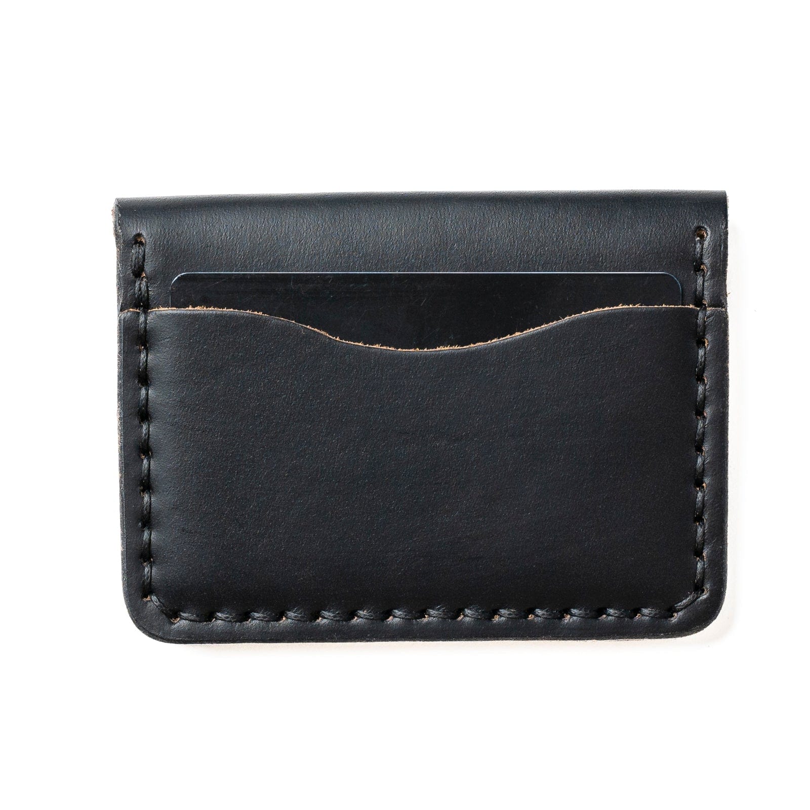 Leather Card Wallet - Full-Grain Leather, Slim Front Pocket Design, Durable and Compact, Holds Cards Securely, Made in Canada - Popov Leather Leather Card Wallet - Full-Grain Leather, Slim Front Pocket Design, Durable and Compact, Holds Cards Securely, Made in Canada - Popov Leather