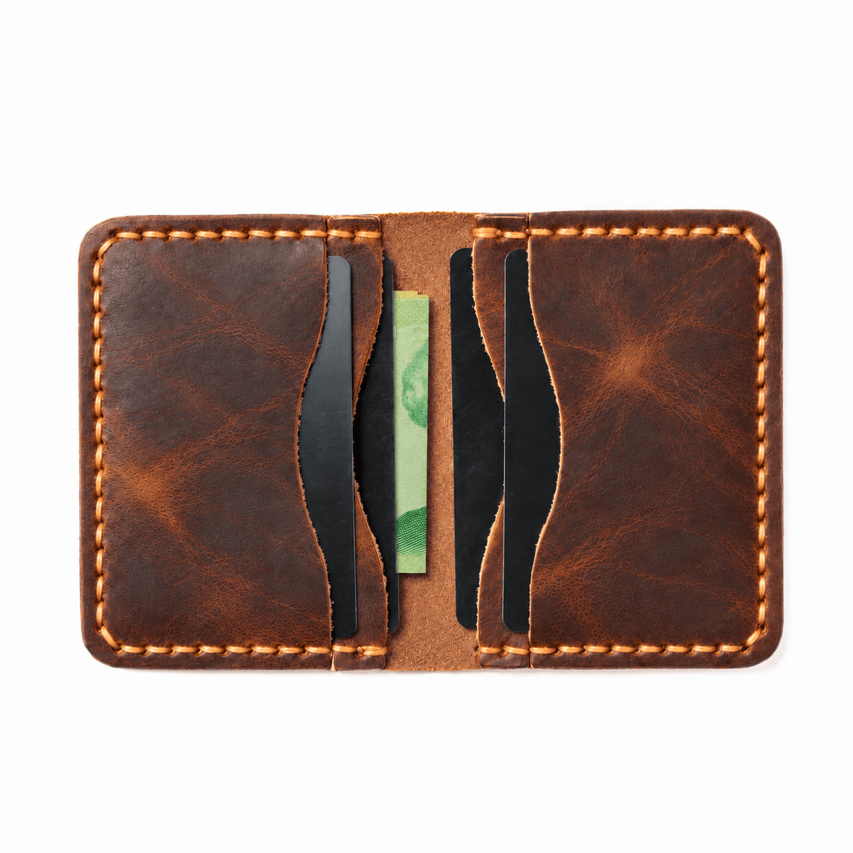Leather 5 Card Wallet Popov Leather®