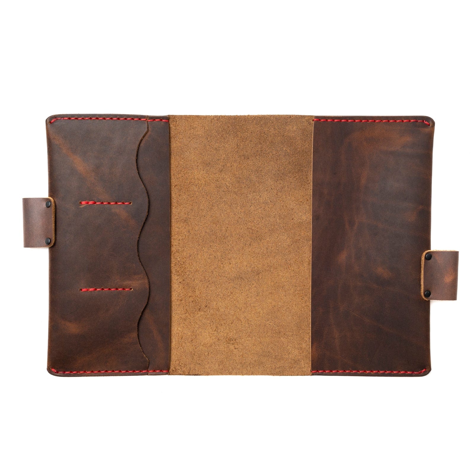 Leather A5 Notebook Cover - Heritage Brown Popov Leather