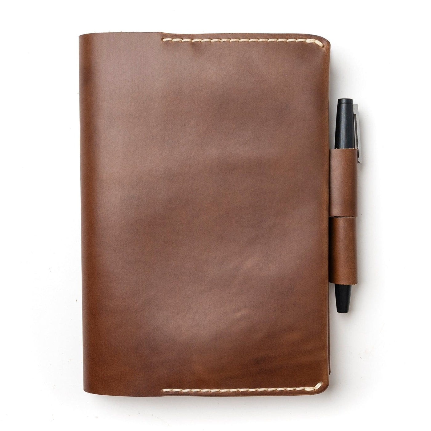 Leather A5 Notebook Cover - Natural Popov Leather
