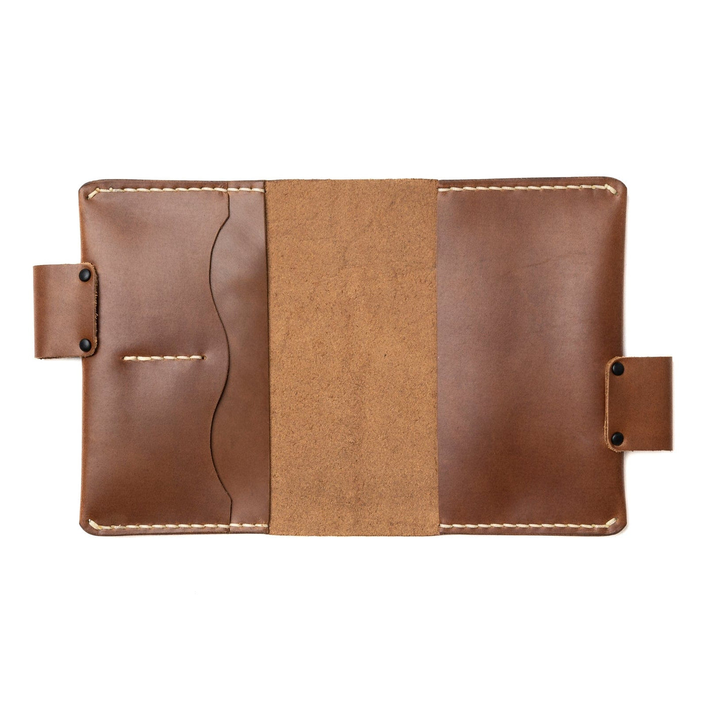 Leather A6 Notebook Cover - Natural Popov Leather