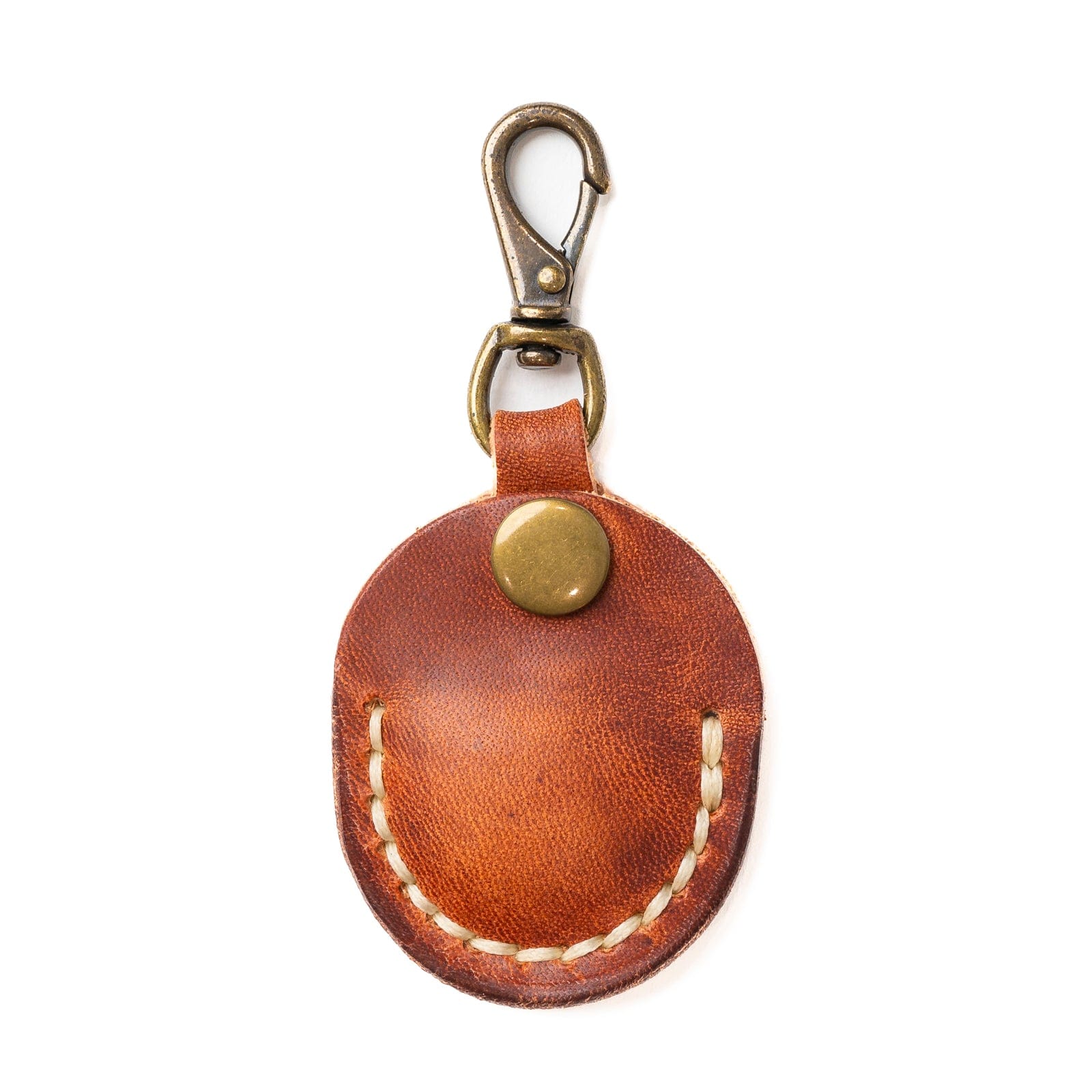 Leather AirTag Case - English Tan Popov Leather