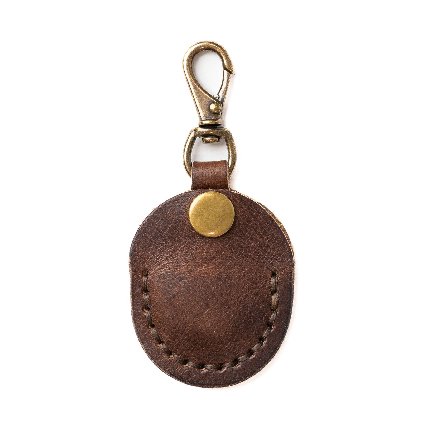 Leather AirTag Case - Heritage Brown Popov Leather