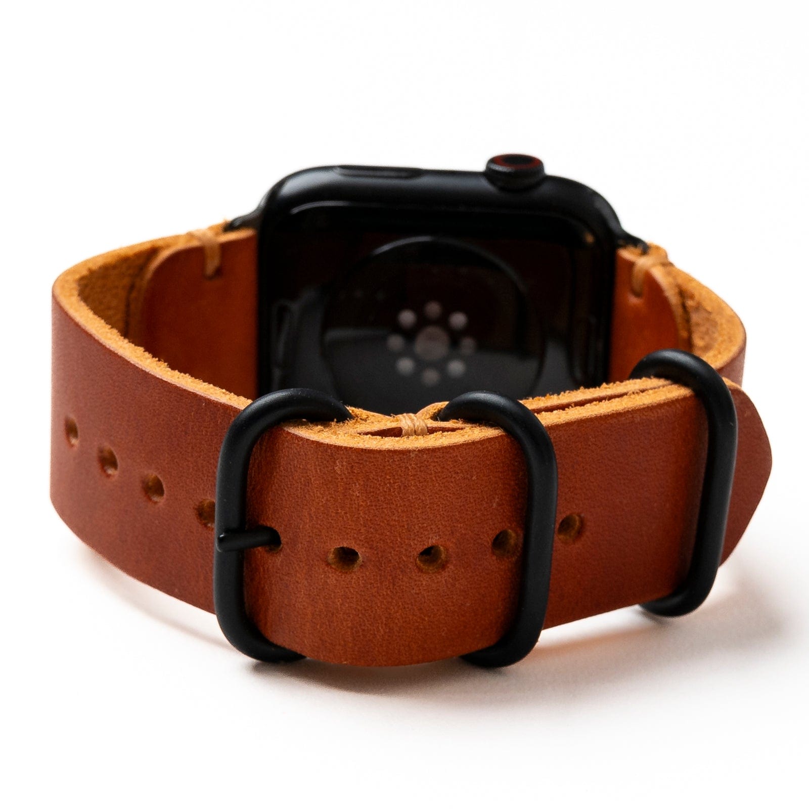 Leather Apple Watch Band - English Tan Popov Leather