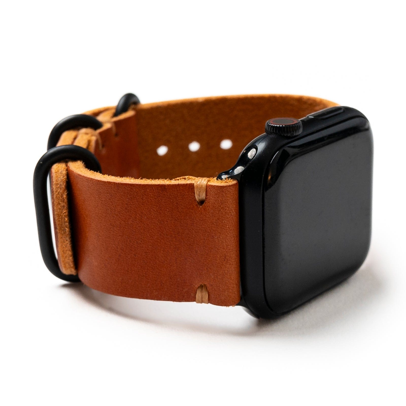 Leather Apple Watch Band - English Tan Popov Leather