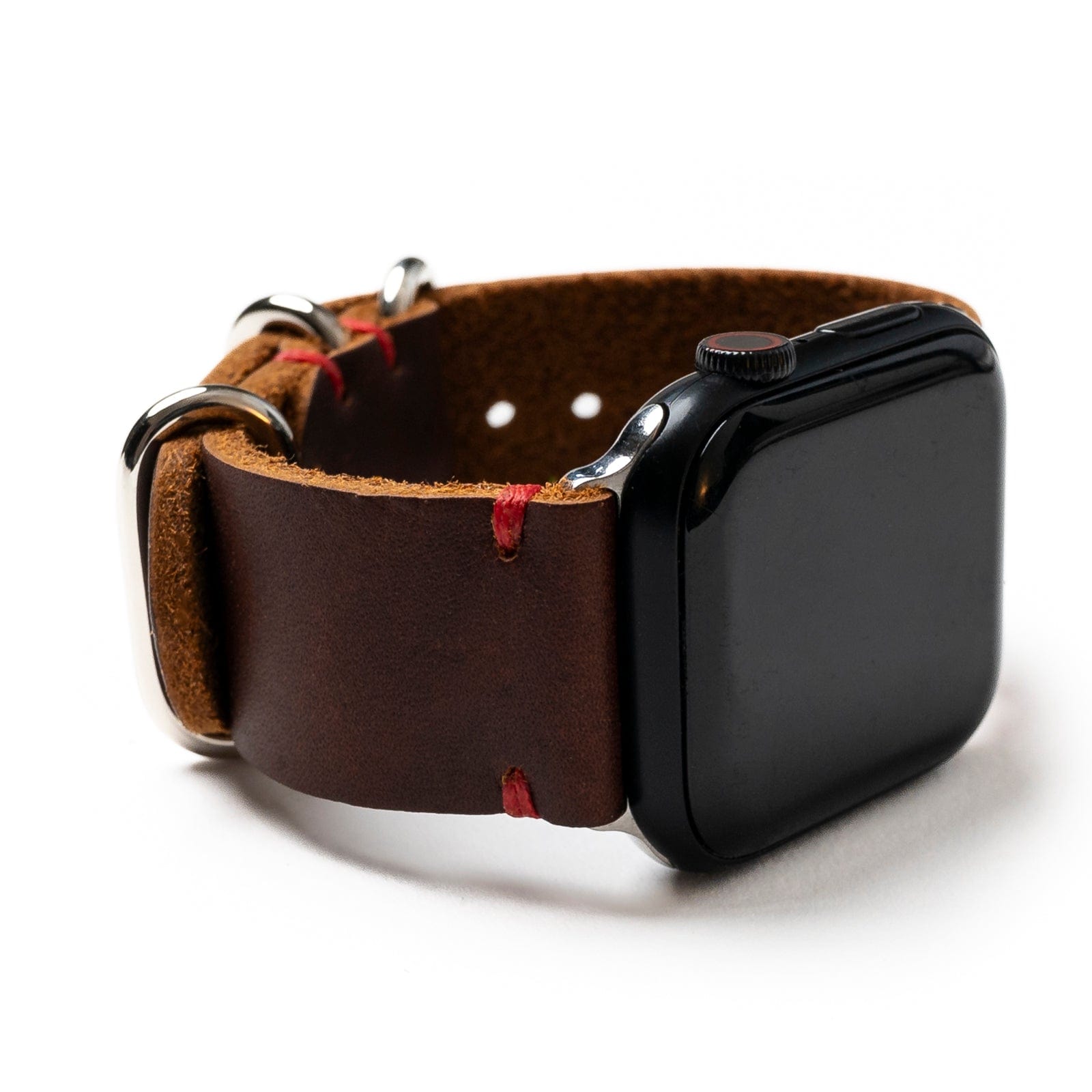 Leather Apple Watch Band - Heritage Brown Popov Leather