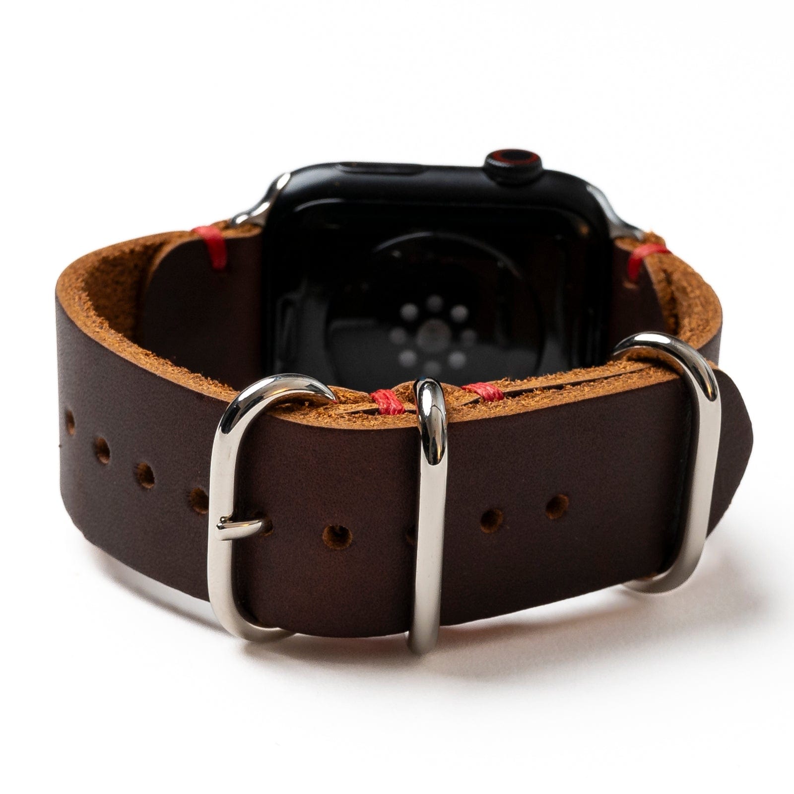 Leather Apple Watch Band - Heritage Brown Popov Leather