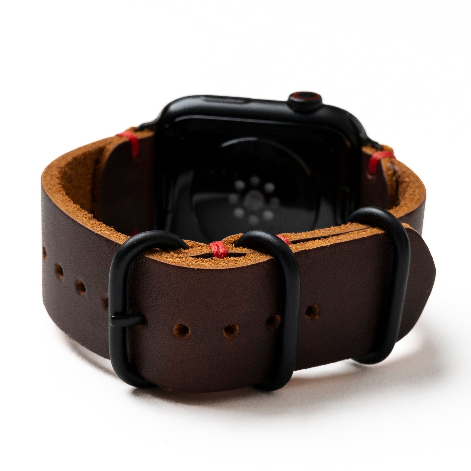 Leather Apple Watch Band - Heritage Brown Popov Leather