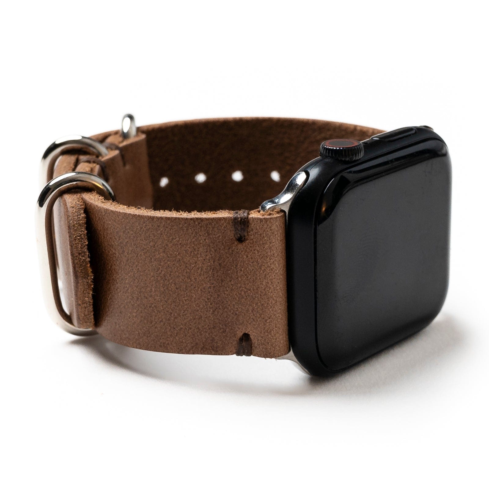 Leather Apple Watch Band - Natural Popov Leather