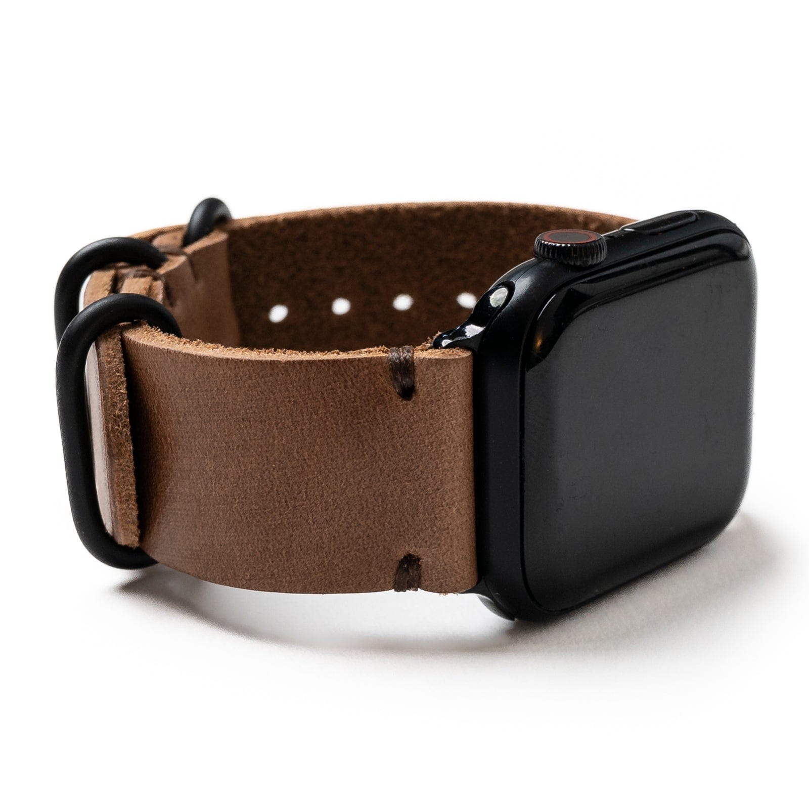 Leather Apple Watch Band - Natural Popov Leather