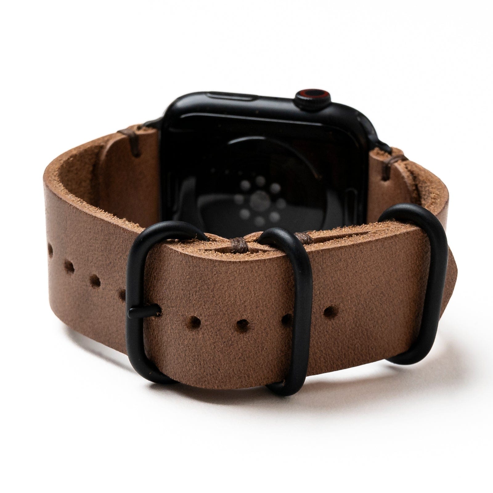 Leather Apple Watch Band - Natural Popov Leather