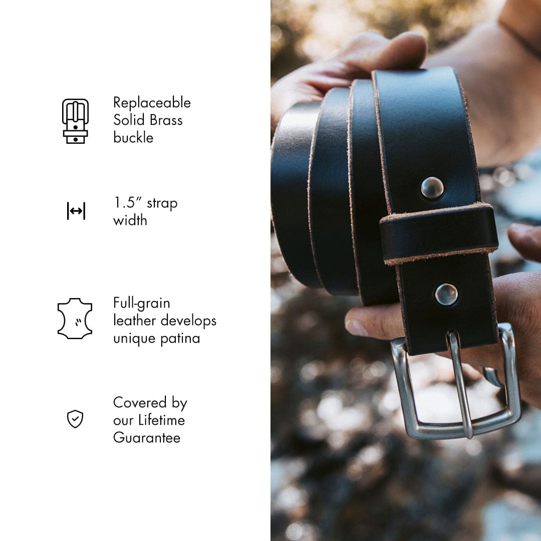 Leather Belt - 1.5" Popov Leather®