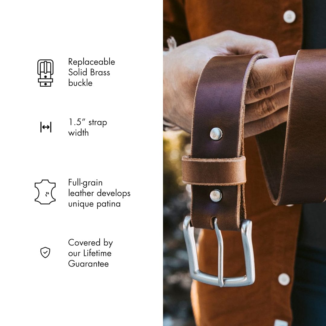 Leather Belt - 1.5" Popov Leather®