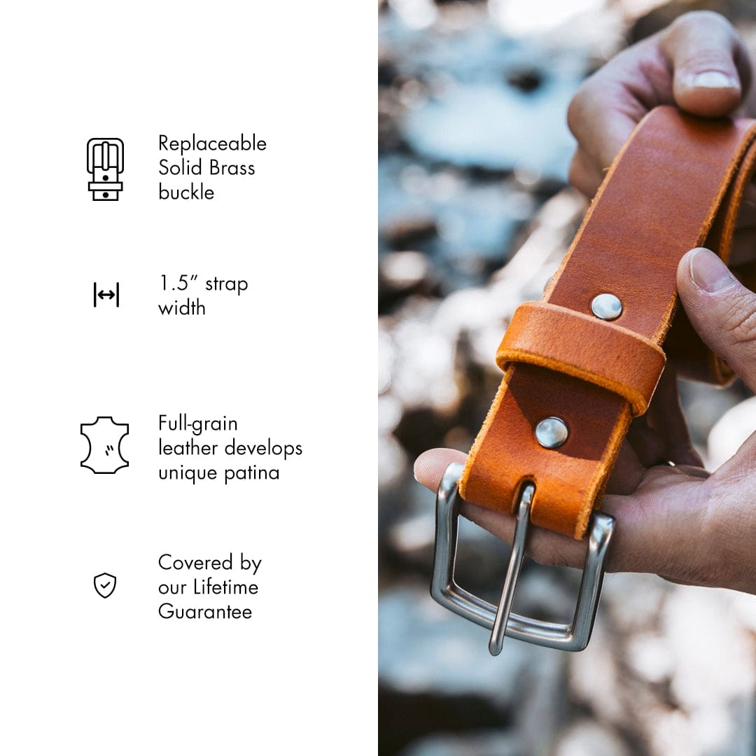 Leather Belt - 1.5" Popov Leather®