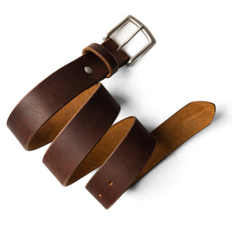 Leather Belt - 1.5" - Heritage Brown