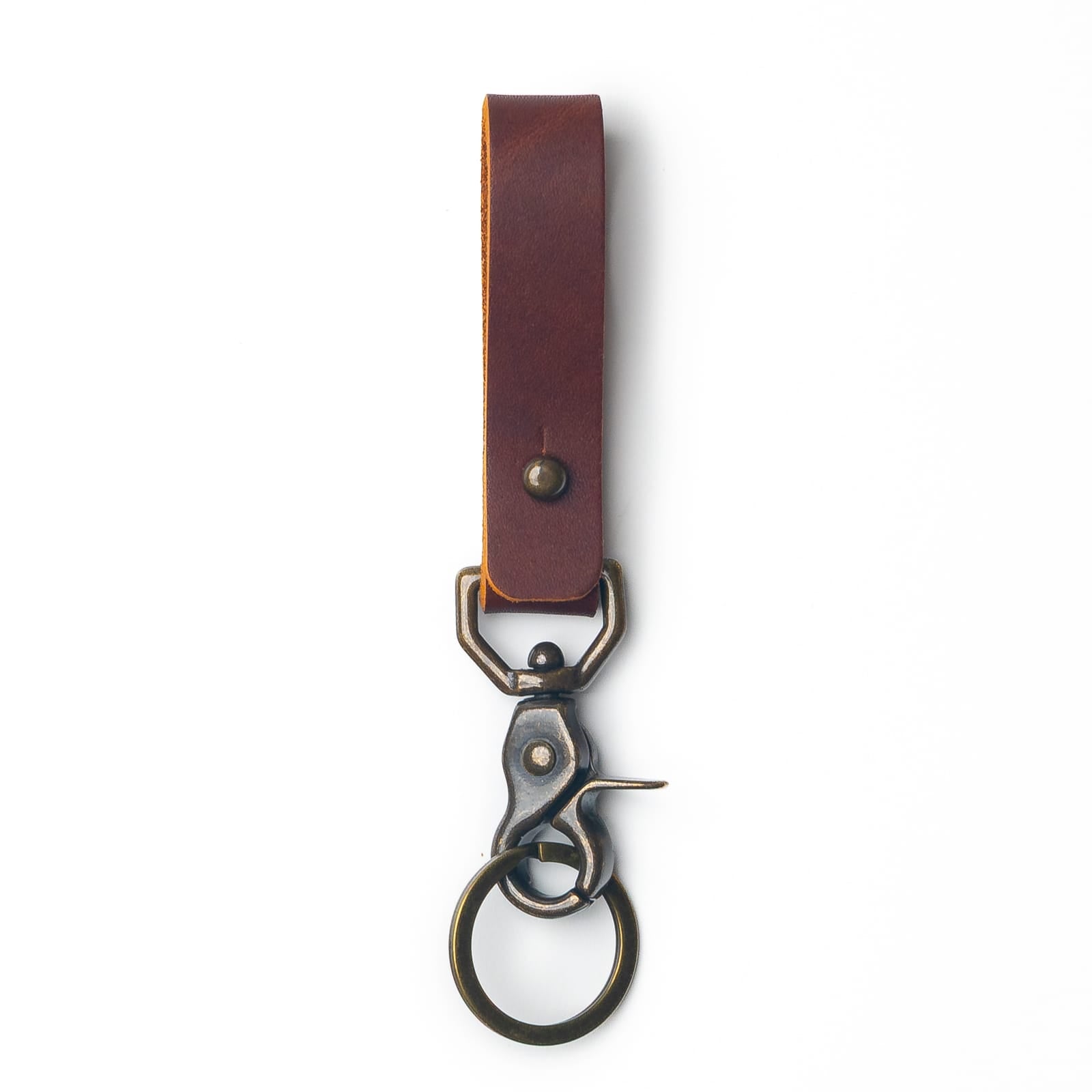 Leather Belt Loop Keychain Popov Leather®