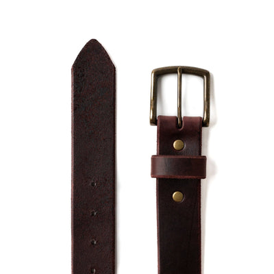 Leather Belt - Oxblood Popov Leather®