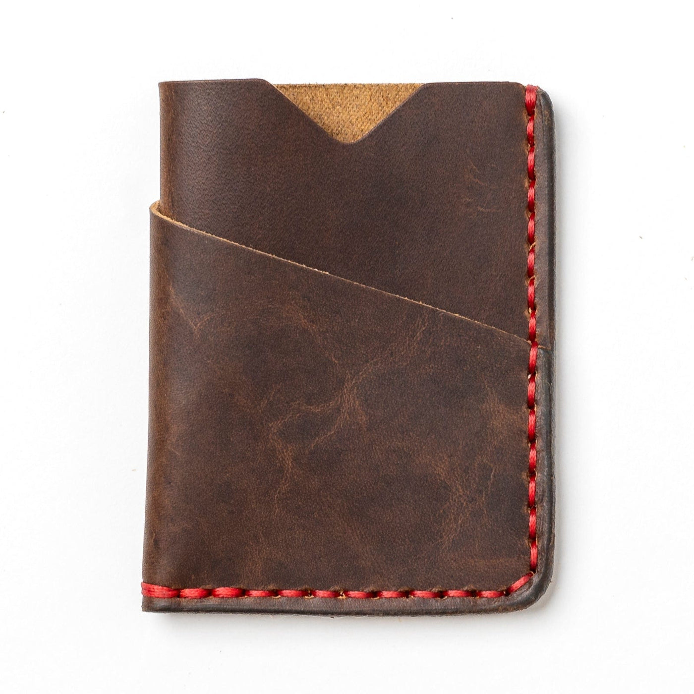 Leather Card Holder - Heritage Brown Popov Leather