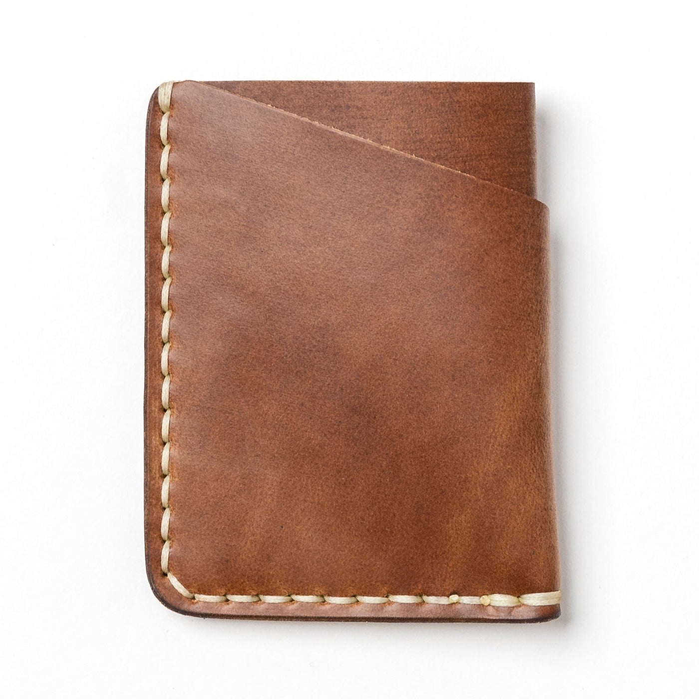 Leather Card Holder - Natural Popov Leather